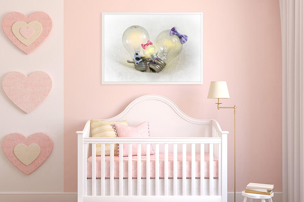 Baby Bulb Print